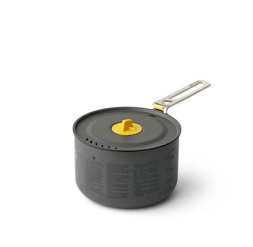 [00979546] Frontier UL Pot - 1.3L Aluminium Hard Anodised Grey