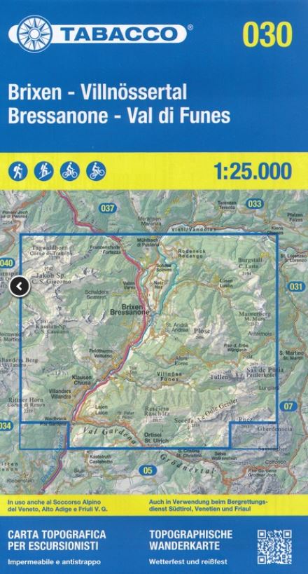 030 Brixen - Villnössertal - Bressanone - Val di Funes