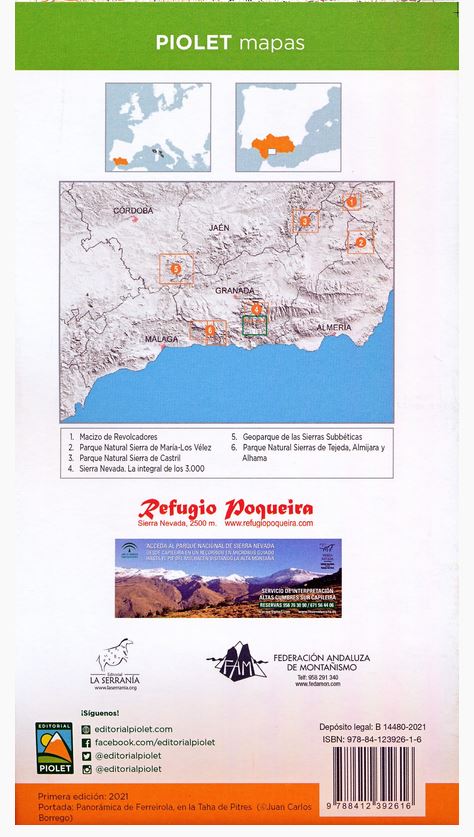 La Alpujarra 1:25.000