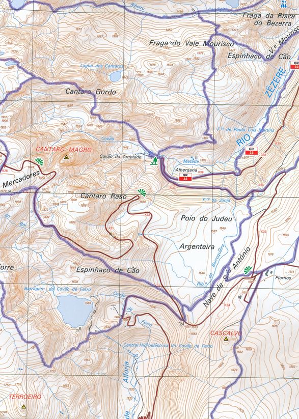 Parque Natural du Serra da Estrela 1:25.000