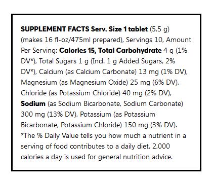 Sport - Strawberry Lemonade (10 Tabletten)