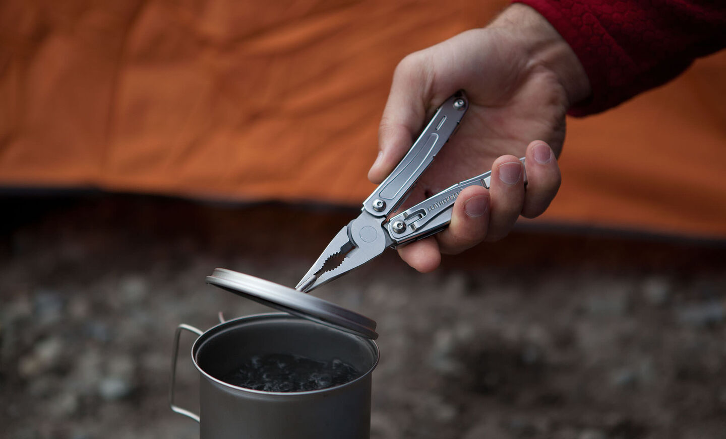 Sidekick Multitool - Zilver - Nylon Etui