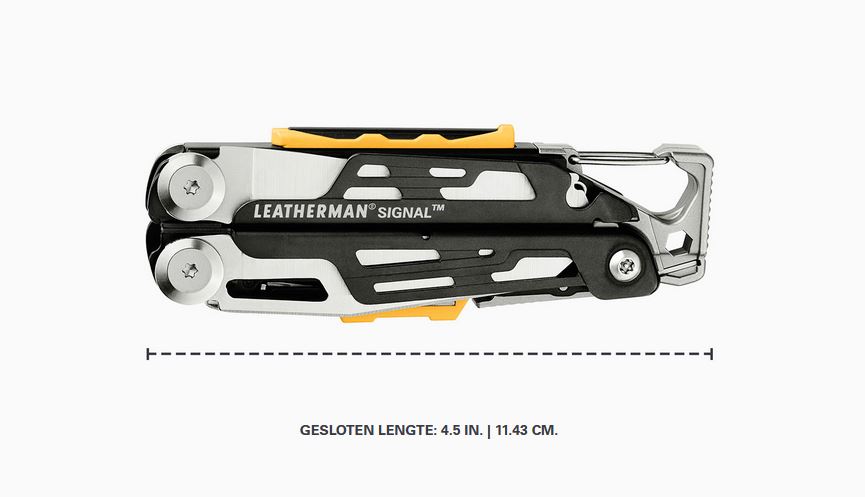 Signal Multitool - Topo Green - 19 Functies - Etui
