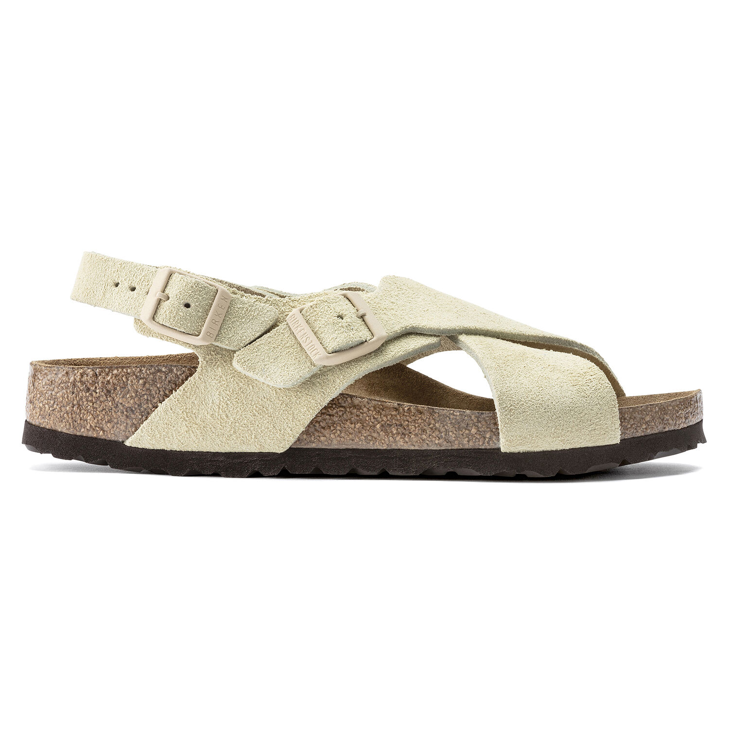 Tulum Soft Footbed Almond - Suede Leather