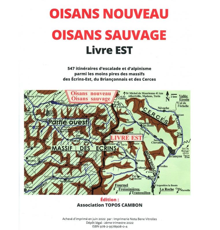 Oisans nouveau, Oisand sauvage - Livre Est