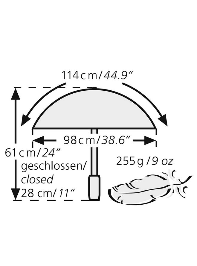 Euroschirm Umbrella Light Trek - Marine