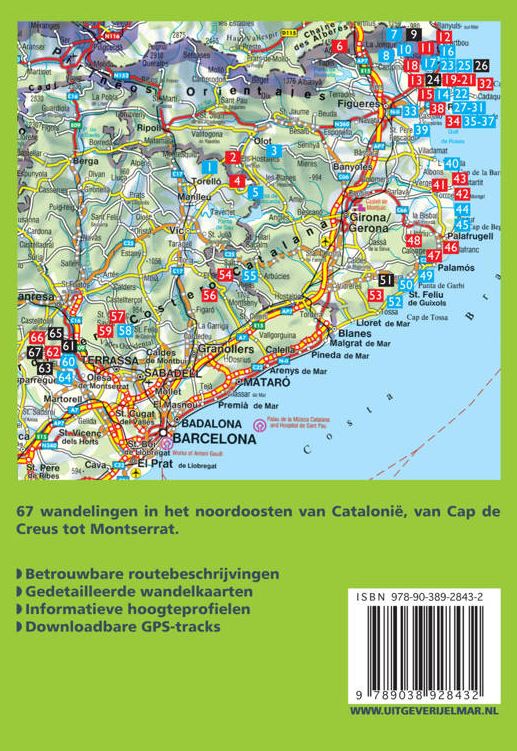 Costa Brava - 67 wandelingen met GPS