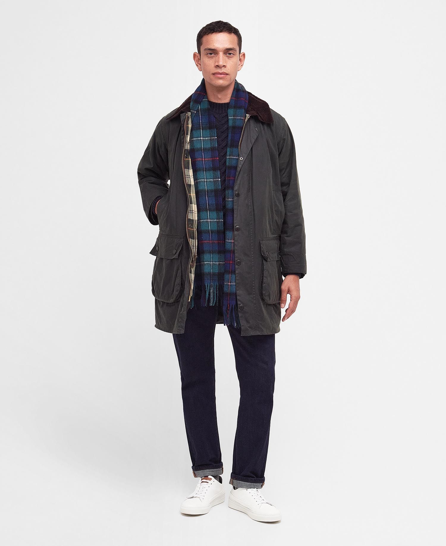 New Check Tartan Scarf
