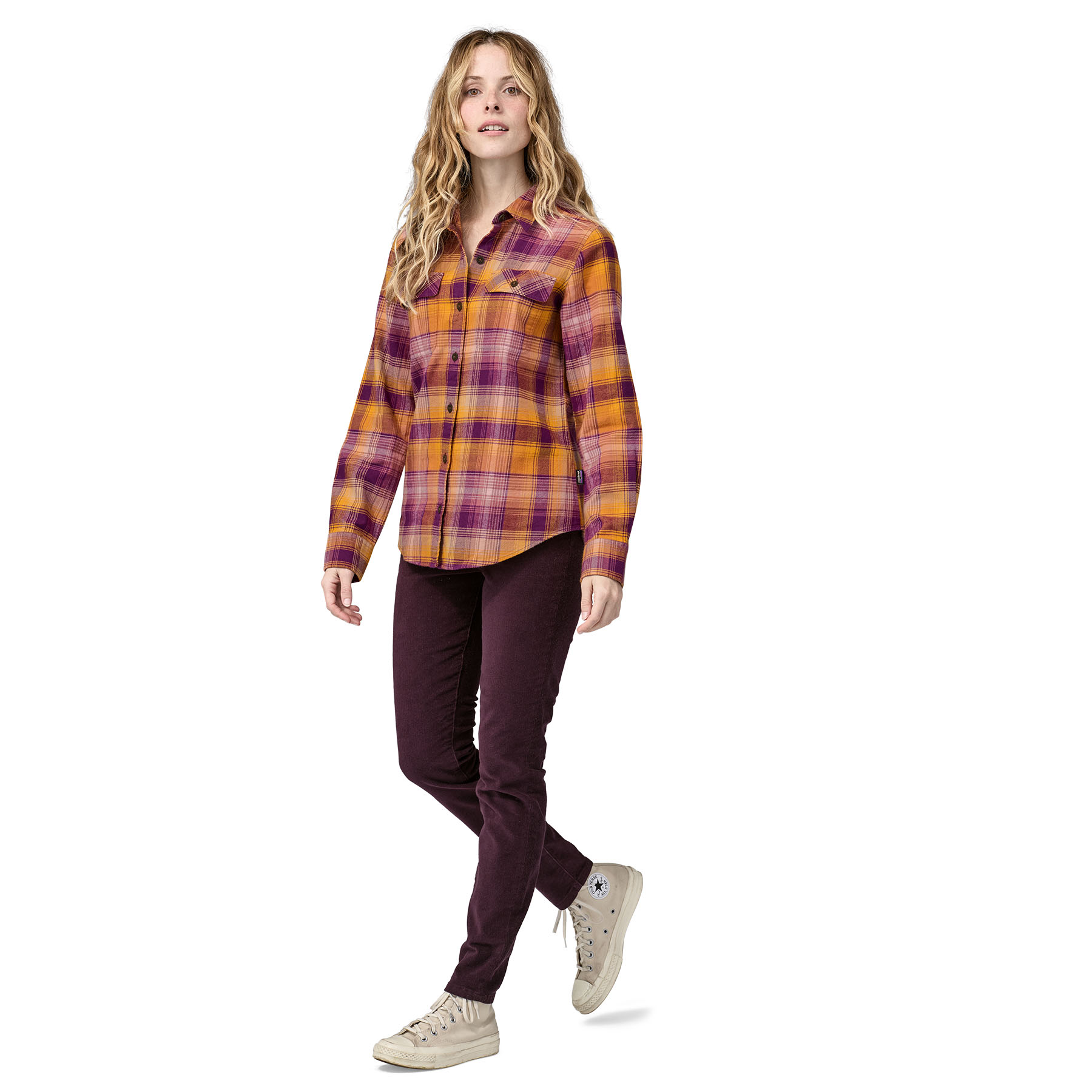 Women's L/S Organic Cotton MW Fjord Flannel Shirt