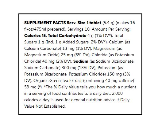 Hydration - Mango (10 Tabletten)