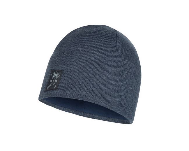 Knitted & Fleece Band Hat Solid