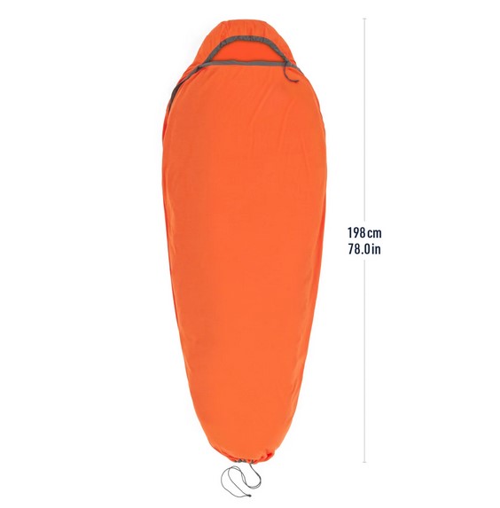 Reactor Extreme Sleeping Bag Liner - Mummy w/ Drawcord - Compact
