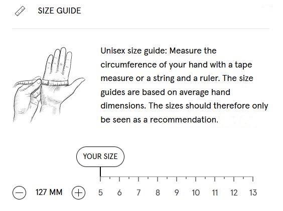 CZone Contact Glove - 5 finger