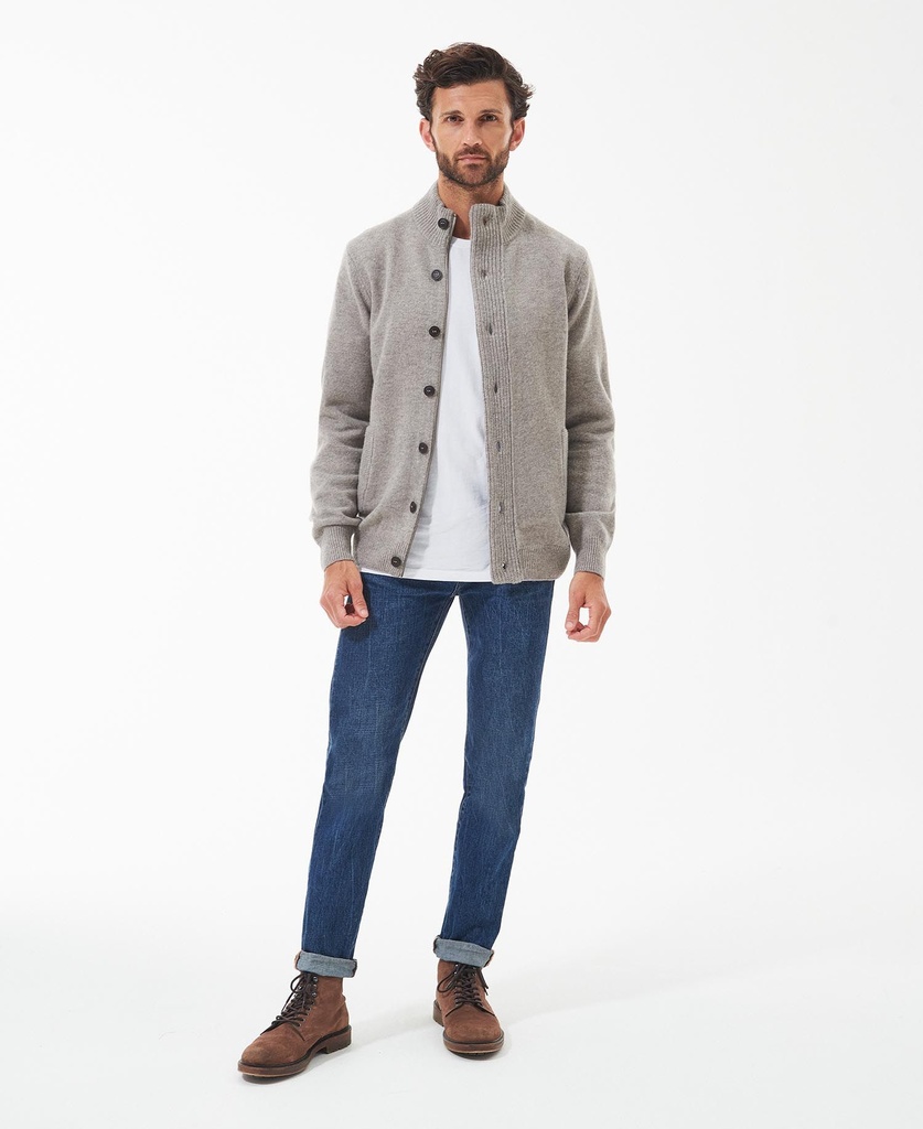 Essential Patch Zip Through Heren