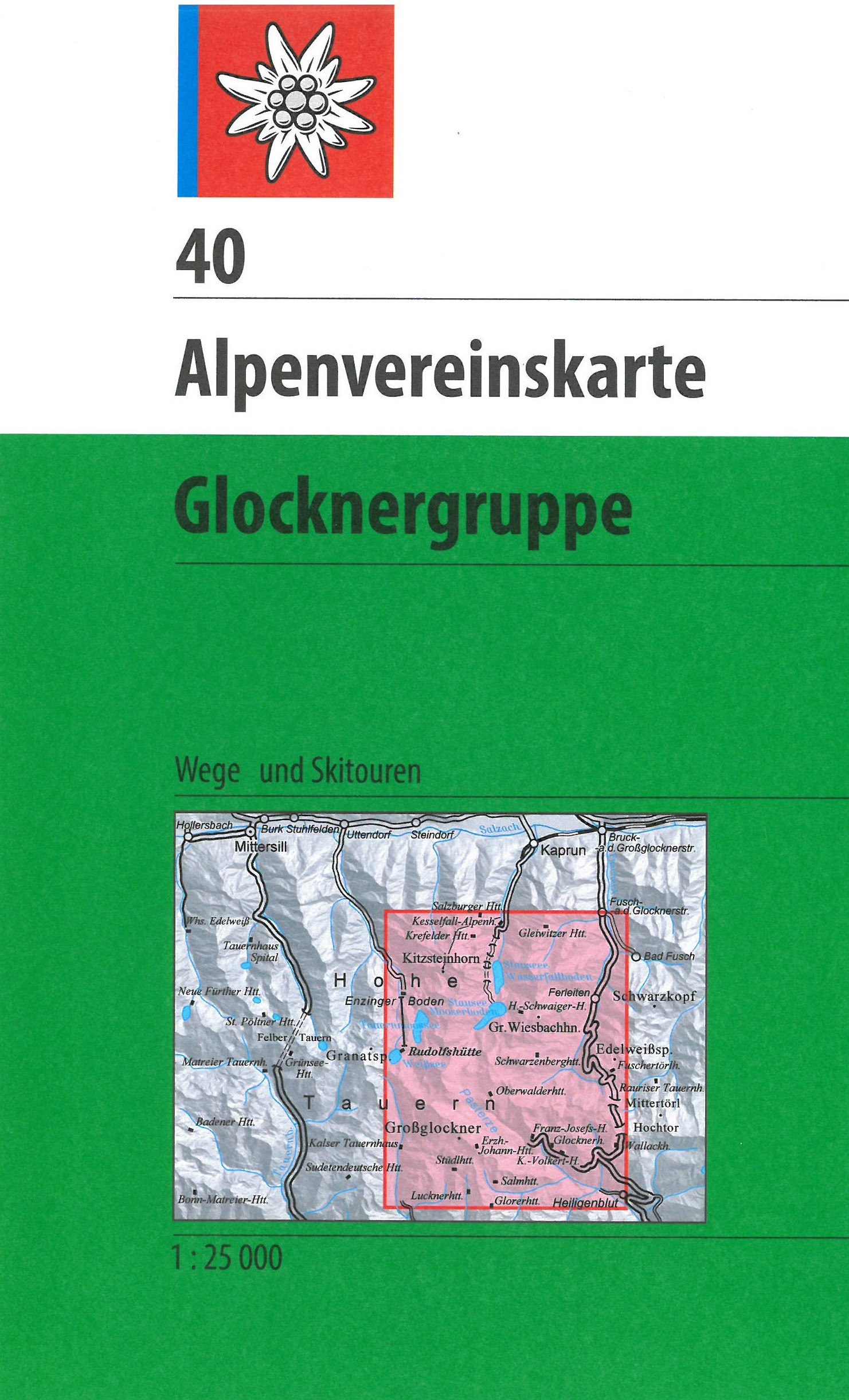 Glocknergruppe 40 weg+ski - 1/25