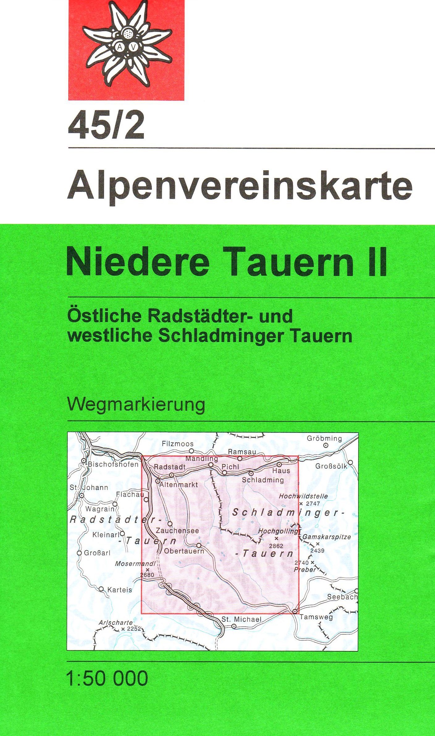 Niedere Tauern II 45/2 - 1/50