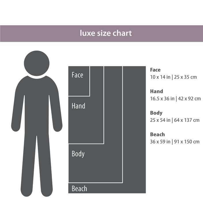 Luxe Towel Body | 64 x 137 cm