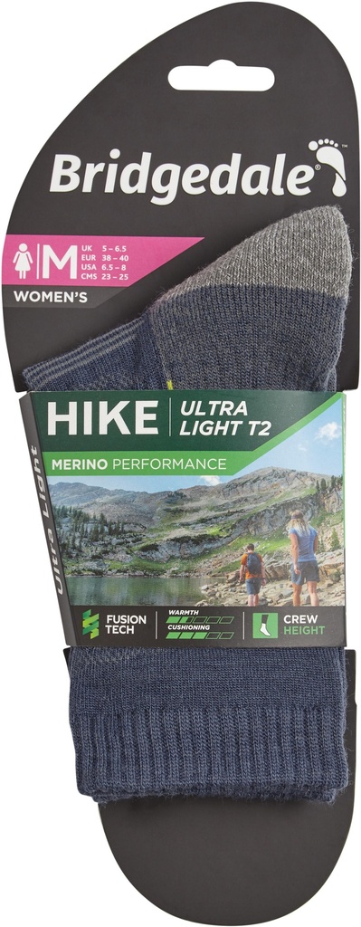 W's Hike Ultra Light Merino Endurance Crew