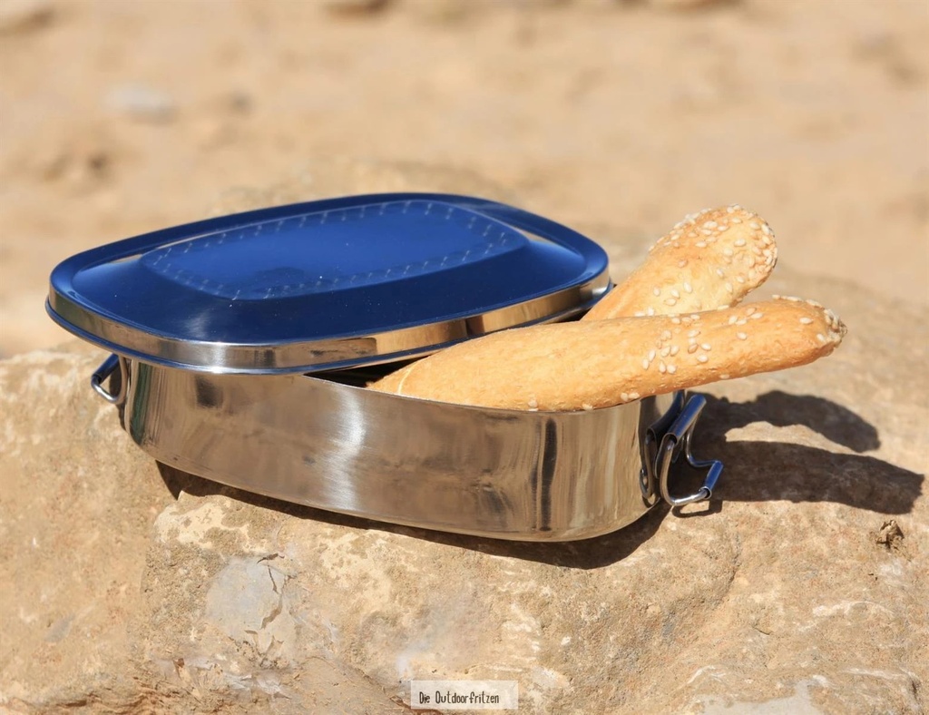 Basicnature Lunch Box 0,75 l - Edelstahl