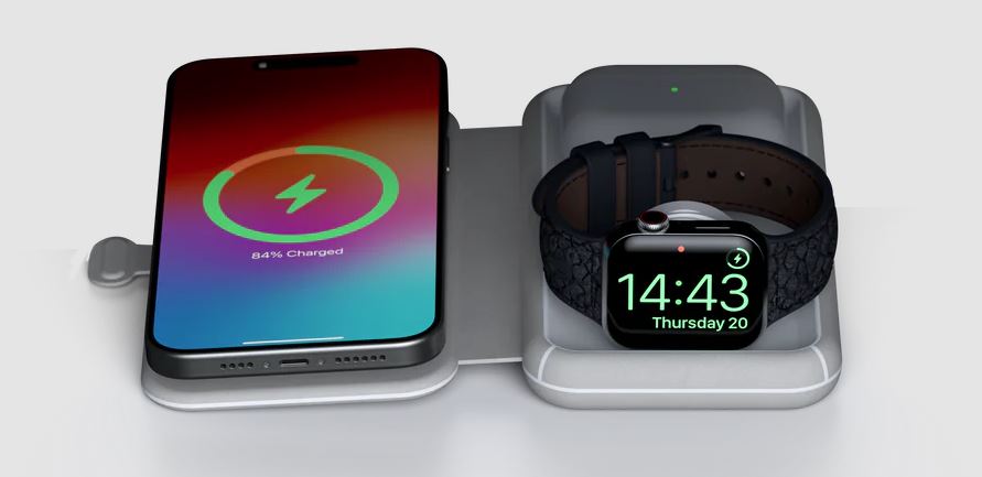 Foldable Wireless Travel Charger 3in1