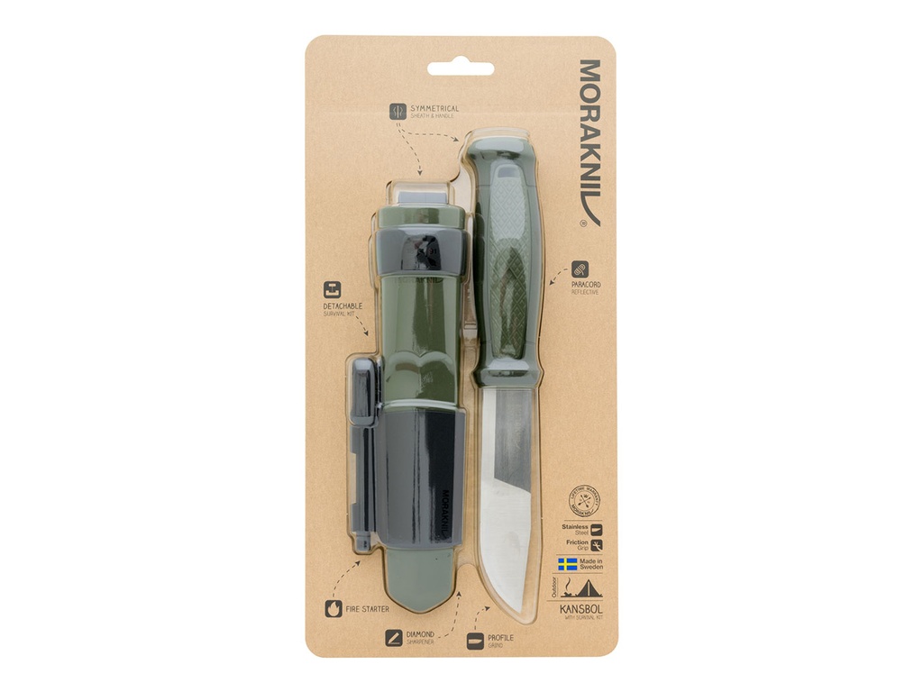 Kansbol Survival Kit Green