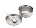 Titanium 3 Piece-set With Case