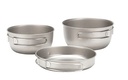 Titanium 3 Piece-set With Case
