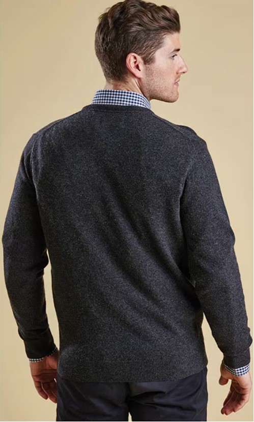 Men's Essential Lambswool Crew Neck Sweater
