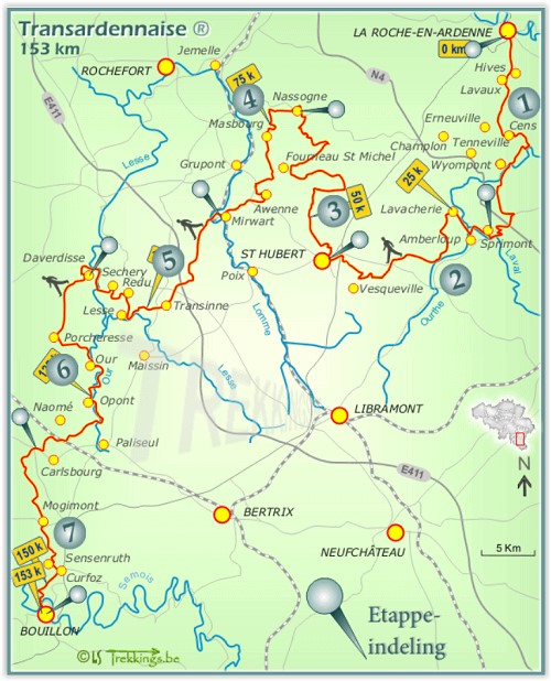 Transardennaise (153km) & Transfamenne (57km) GTA