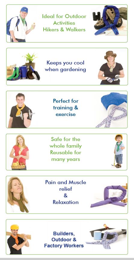 Body Cooling Neck Wrap