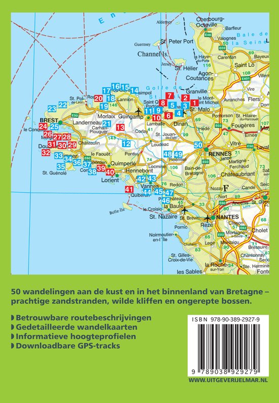 Bretagne - 50 wandelingen - Thomas Rettstatt
