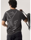 Men's-Cormac-Arc'Bird-Logo-SS-Black -Heather-t-shirt.JPG