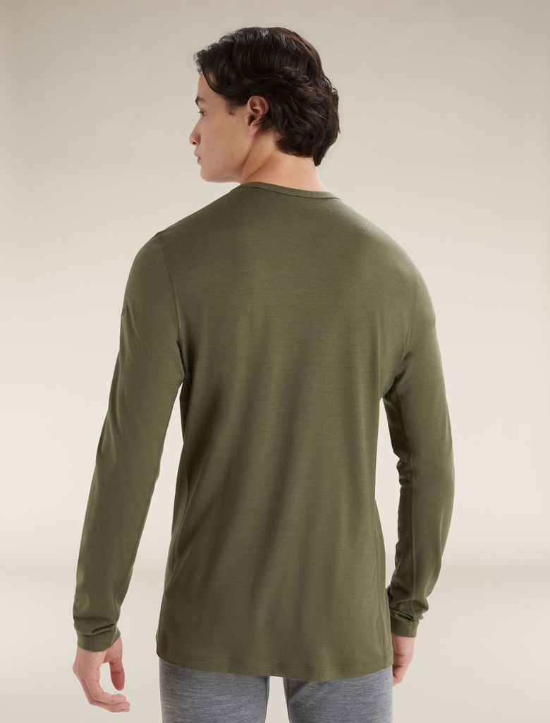 200 Oasis Long Sleeve Crewe Heren