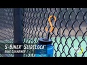 Karabijnhaak S-Biner SlideLock 2 - Max 4,5 kg