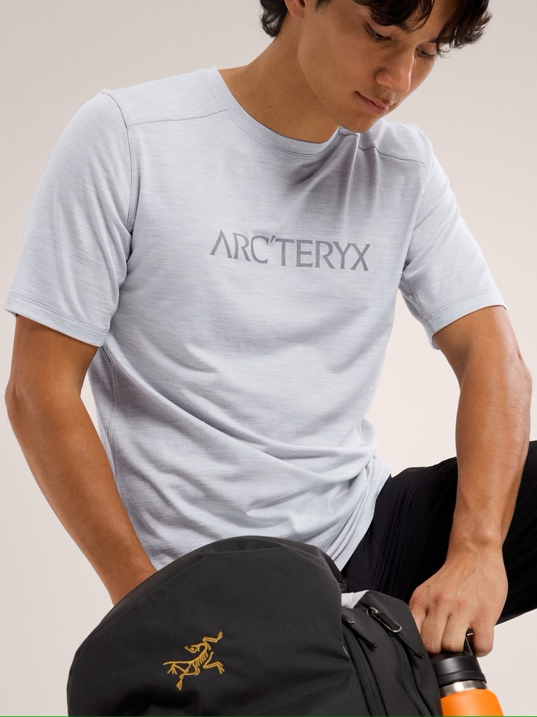 Men's Ionia Merino Wool Arc'Word Logo SS