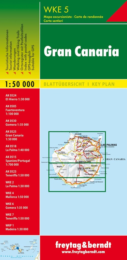 Gran Canaria 1:50 000