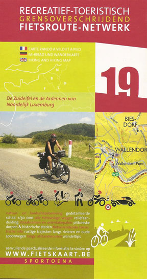 Zuid- Eifel 19 Lux. Noord fietsroute-netw. - 1/50