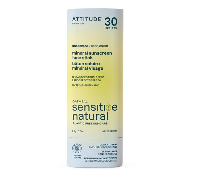 Attitude Sun Stick SPF 30 Geurloos