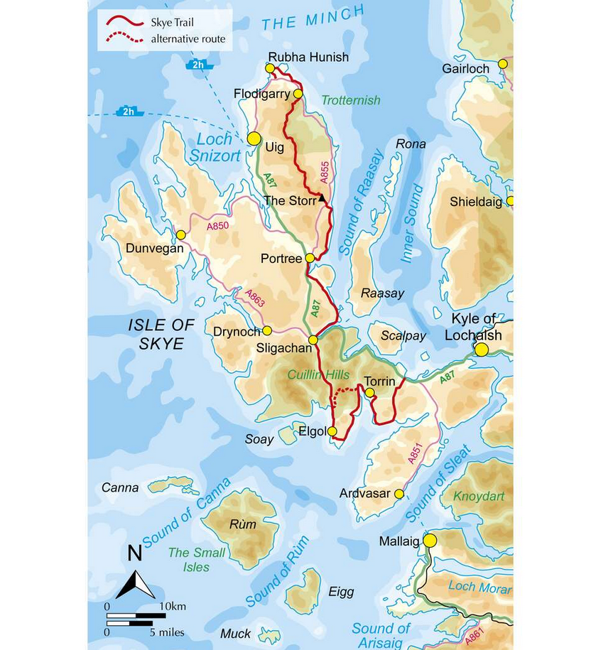 The Skye Trail: From Rubha Hunish to Broadford