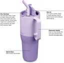 Geisoleerde Beker met Flip-rietjes -deksel, 1065ml/36oz 
