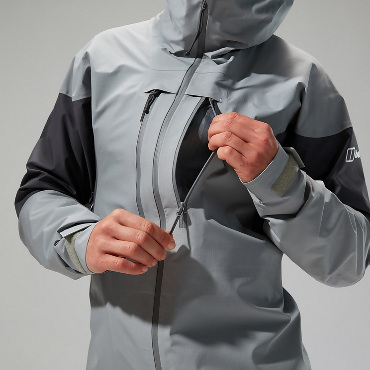 W MTN Guide Alpine Pro Jkt - Monument/Grey Pinstripe - 12
