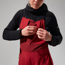 W MTN Arete Descend GTX Bib Pants - Red Dahlia/Goji Berry - 12