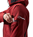 M MTN Arete Descend GTX Jkt - Syrah/Jet Black - M