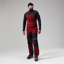 M MTN Arete Descend GTX Bib Pants - Syrah/Jet Black - M
