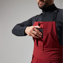 M MTN Arete Descend GTX Bib Pants - Syrah/Jet Black - M