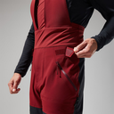 M MTN Arete Descend GTX Bib Pants - Syrah/Jet Black - M