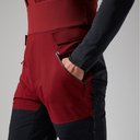M MTN Arete Descend GTX Bib Pants - Syrah/Jet Black - M