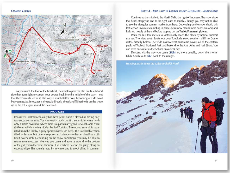 Climbing Toubkal