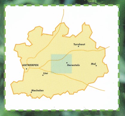 Kempense Beemden Wandelknooppuntenkaart