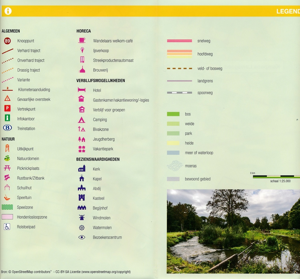 Kempense Beemden Wandelknooppuntenkaart